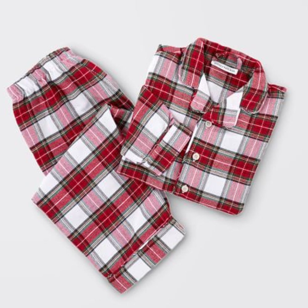 Morgan Plaid Flannel Pajamas- NWT